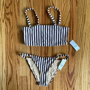 Pac Sun striped bikini